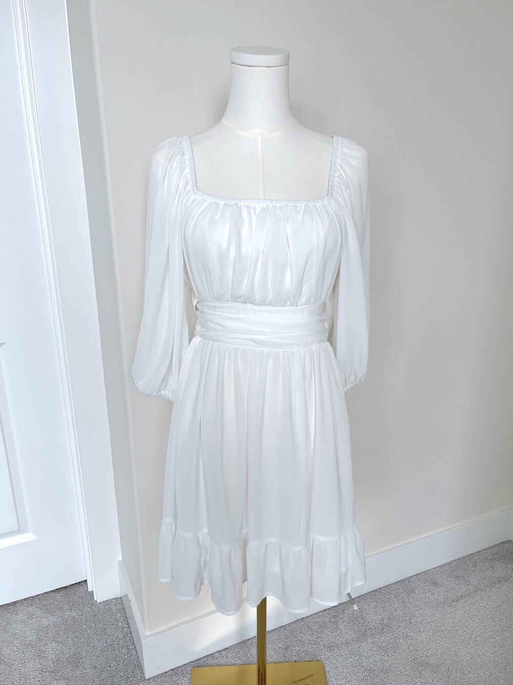Sheer Cottagecore Renaissance Fairy Festival Backless Dress